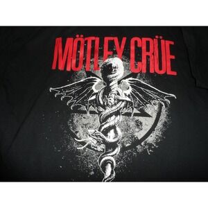 MOTLEY CRUE - 2021 Dr. Feelgood Licensed Black T-shirt ~Never Worn~ XL